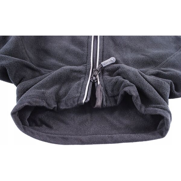 Bluza polarowa GTV Hoegert HT5K374-2XL EDER z zamkiem 3/4 czarna 2XL 13929804 5902801204333