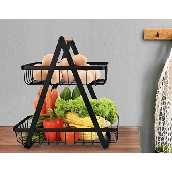 Elitehoff KOSZYK PIĘTROWY NA OWOCE PRZYPRAWY LOFT E-8084 13930535 5907768780845