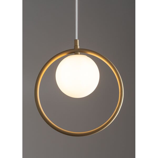 Lampa wisząca Sigma Aqua 33409 lampa wisząca zwis 1x12W G9 złoty beż/biała 13931341 5905143280034