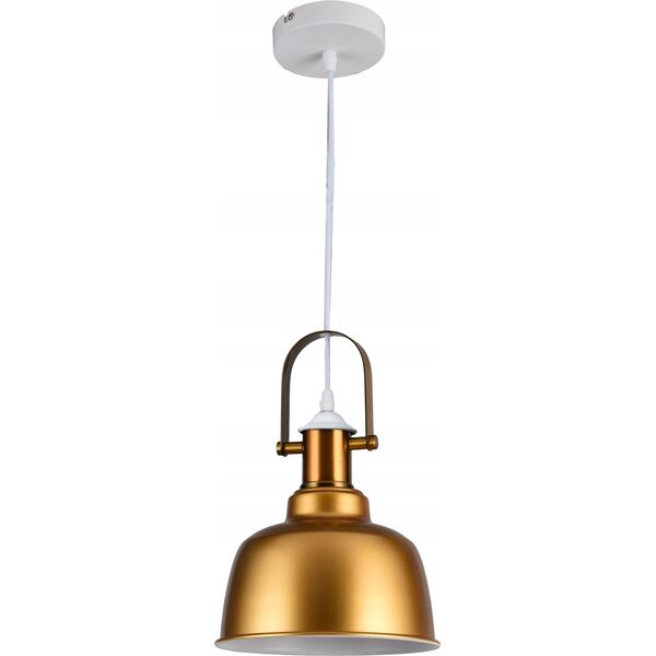 Lampa wisząca Aldex GTV Zenit OS-ZENIT-40-DEC lampa wisząca zwis 1x40W E27 złota 13932063 5902801324925