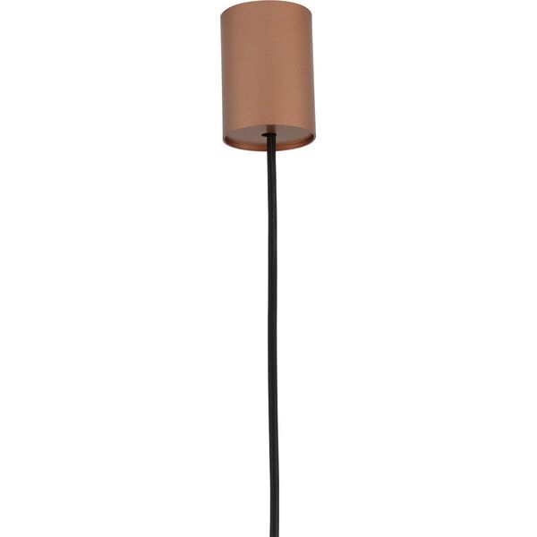 Lampa wisząca Nowodvorski Nowodvorski Candy 10294 lampa wisząca zwis 1x10W GU10 satynowa miedź/biała 13932127 5903139102940