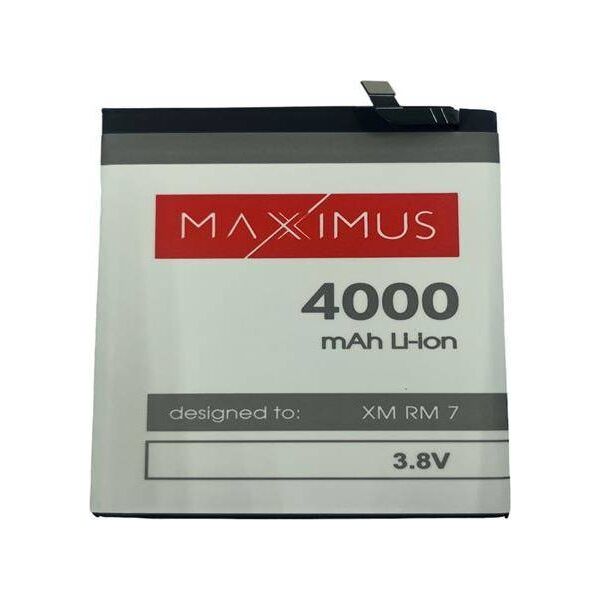 Bateria Xiaomi BAT MAXXIMUS XIAOMI REDMI 7 4000 mAh BN46 13932711 5901313085423