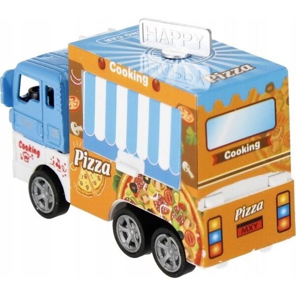 Mega Creative AUTO FOODTRUCK MET P/B 14X18X5 MIX4 MC 168/336 13933627 5904335856613