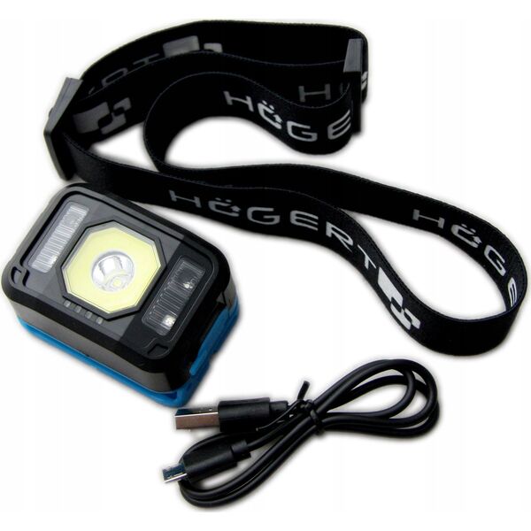 Högert Technik HOGERT LATARKA CZOŁOWA LED USB 7 FUNKCJI 13934573 5902801341694