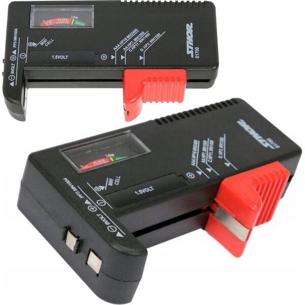 Toya STHOR TESTER BATERII 1,5V ORAZ 9V 13934817 5906083092541