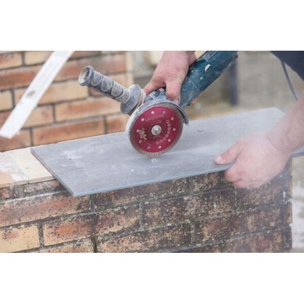 Mar-Pol TARCZA DIAMENTOWA 125mm RAPID SILENT CUT RED 13936466 5901969106848