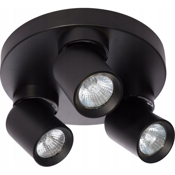Lampa sufitowa LVT LVT Timo 1676 listwa plafon lampa sufitowa 3x35W GU10 czarny 13936951 5904703004172