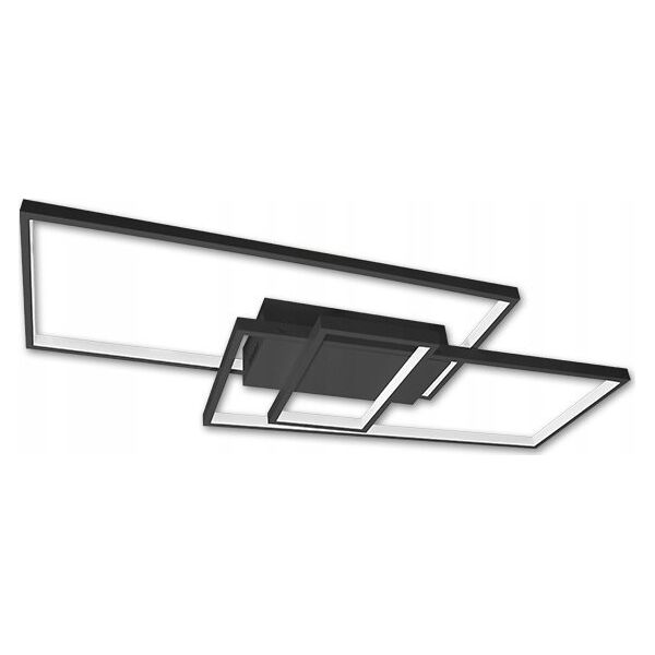 Lampa sufitowa LVT LVT Galaxis Vela 3335 plafon lampa sufitowa z pilotem 90W LED 3000-6500K CCT ściemnialny czarny/biały 13936962 5908263384187