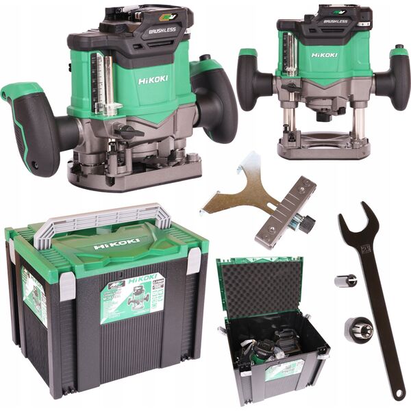Frezarka Hikoki HIKOKI.UPPER MILLING MACHINE 36V M3612DAW2Z BL MULTIVOLT HITSYSTEM 6-8mm 13937771 4966376335978