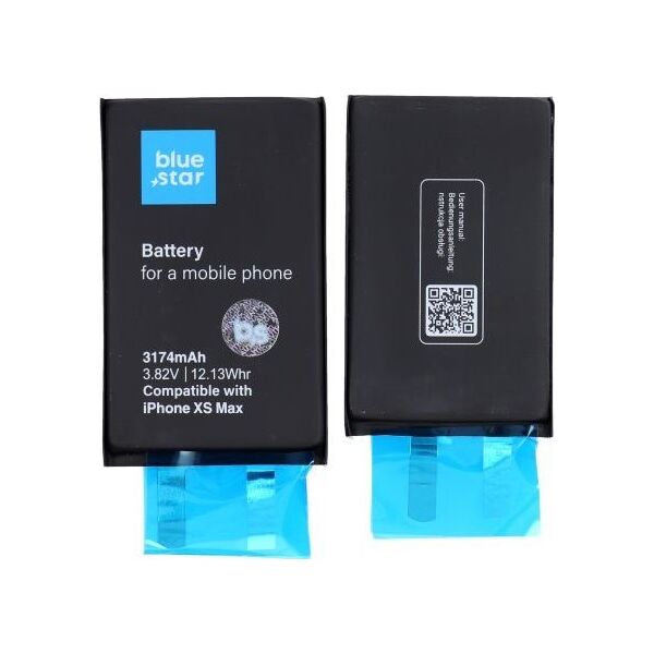 Bateria Blue Star BLUE STAR HQ bateria bez BMS do IPHONE XS Max 3174 mAh 13938370 5903396211201