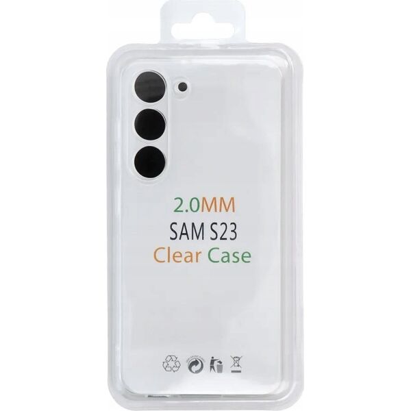 OEM Futerał CLEAR CASE 2 mm do SAMSUNG A05 (camera protection) transparentny 13939876 5903396262111
