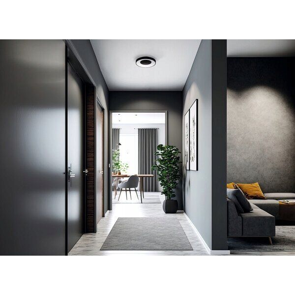 Lampa sufitowa Kanlux Kanlux Vand 37327 plafon lampa sufitowa 1x17,5W LED 4000K biały/czarny 13939992 5905339373274