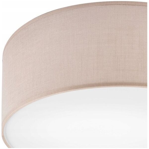Lampa sufitowa Lamkur Lamkur Chester 48048 plafon lampa sufitowa koło 2x60W E27 beżowy/biały 13940634 5907687448048