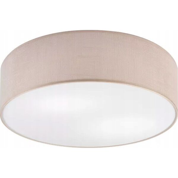 Lampa sufitowa Lamkur Lamkur Chester 48130 plafon lampa sufitowa koło 4x60W E27 beżowy/biały 13940638 5907687448130