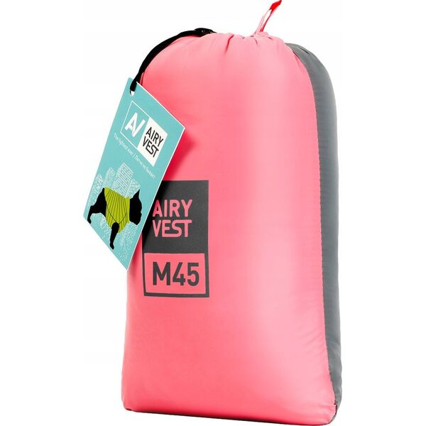 DOGGY M 45 KURTKA AIRYVEST DWUSTRONNA CORAL + SZARY 13940779 5902414551510
