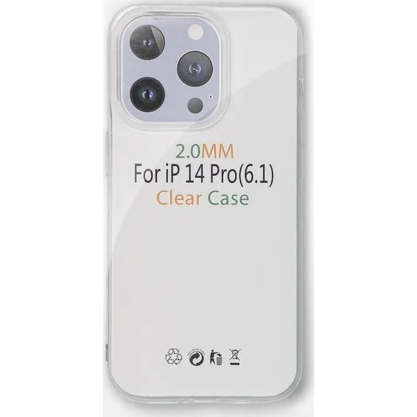 OEM Futerał CLEAR CASE 2 mm do XIAOMI Redmi A3 4G (camera protection) transparentny 13941213 5903396285226
