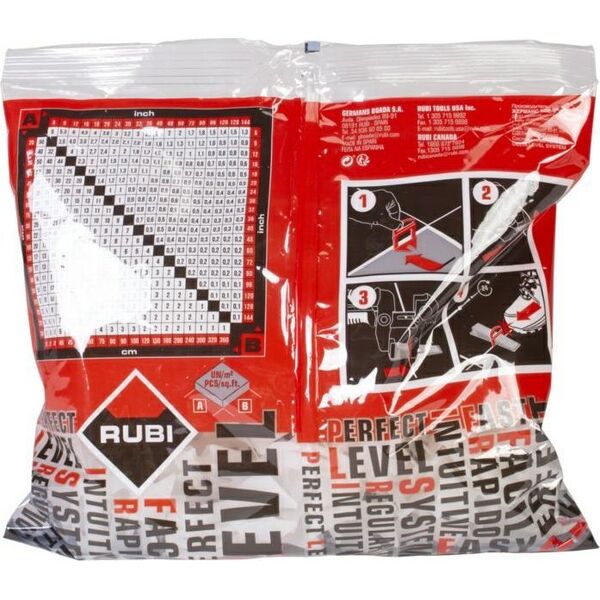 Rubi RUBI PASKI 3-12 mm 0,5 mm DELTA (B-100 szt.) 13941398 8413797039290
