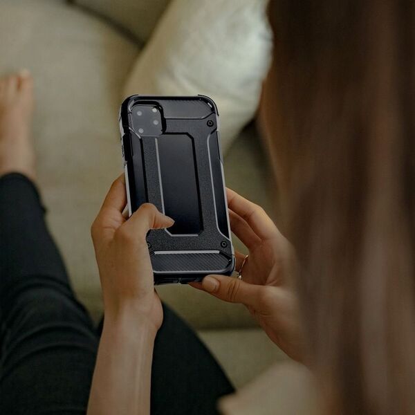 Partner Tele.com Futerał ARMOR do IPHONE 16 czarny 13941934 5903396305559