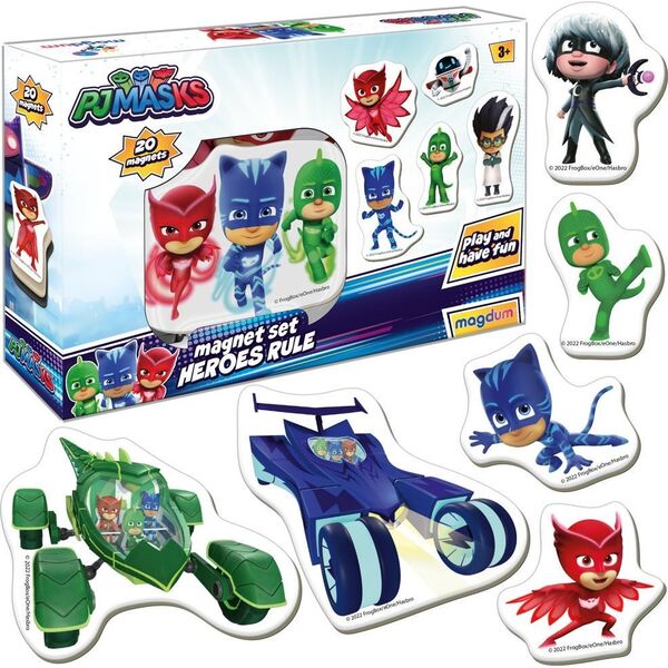 Keycraft Zestaw Magnesów Pidżamersi Pjmasks ME 5031-32 13944364 4820215154505