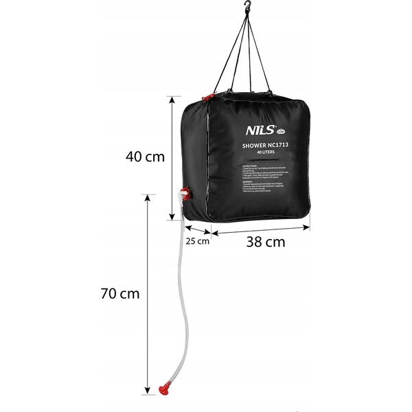 Triton NILS NC1713 PRZENOŚNY PRYSZNIC 40 L 13948676 5907695548662