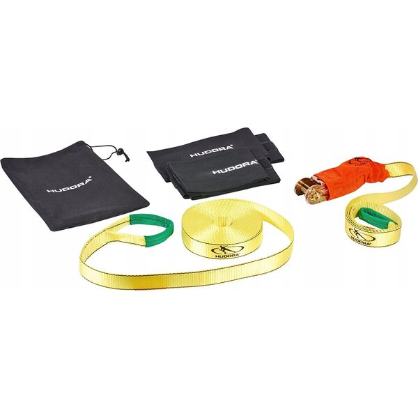 Hudora Taśma lina Równoważnia Hudora SLACKLINE 13 m (76656) 13948800 4005998890523