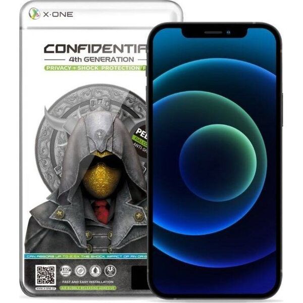 X-One Protektor LCD X-ONE Extreme Shock Eliminator 4th gen. Privacy - do iPhone 14 Pro 13950325 5903396208294