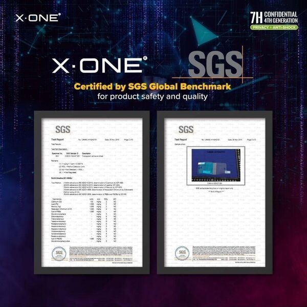 X-One Protektor LCD X-ONE Extreme Shock Eliminator 4th gen. Privacy - do iPhone 14 Pro 13950325 5903396208294