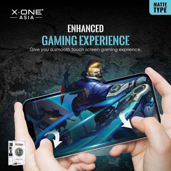 X-One Protektor LCD X-ONE Extreme Shock Eliminator 4th gen. Matowe - do iPhone 13 Pro Max/14 Plus 13950335 5903396208003
