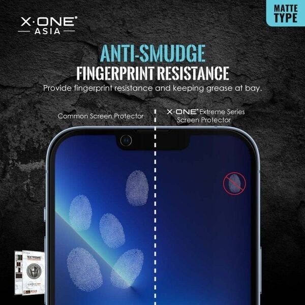 X-One Protektor LCD X-ONE Extreme Shock Eliminator 4th gen. Matowe - do iPhone 13 Pro Max/14 Plus 13950335 5903396208003