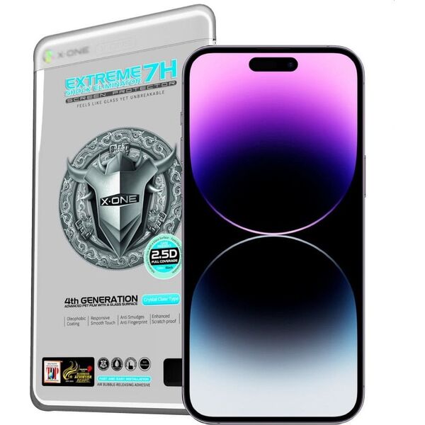 X-One Protektor LCD X-ONE Extreme Shock Eliminator 4th gen. - do iPhone 14 Pro Max/15 Plus 13950394 5903396200939