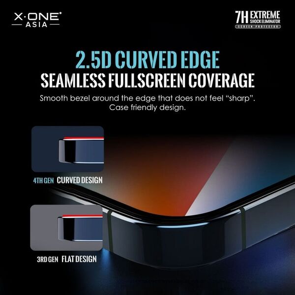 X-One Protektor LCD X-ONE Extreme Shock Eliminator 4th gen. - do iPhone 14 Pro/15 13950405 5903396200922