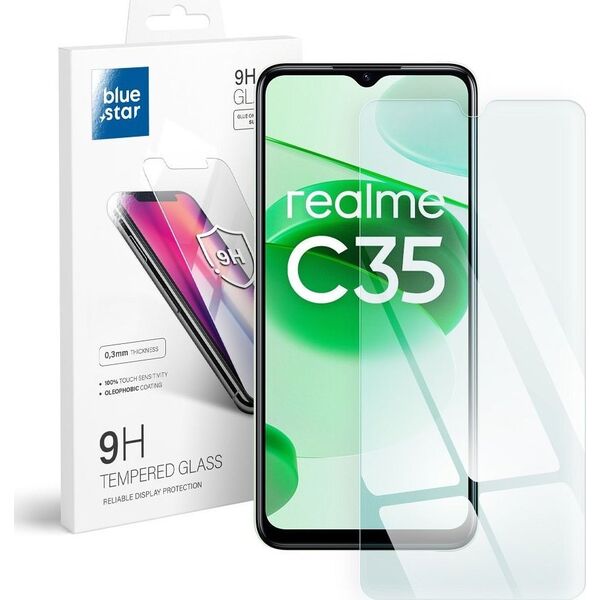 Blue Star Szkło hartowane Blue Star - do Realme C35 13950447 5903396163517