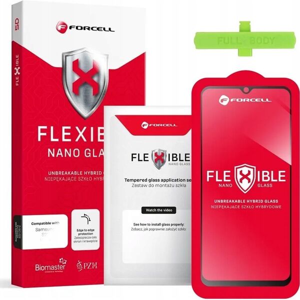 ForCell Forcell Flexible 5D - szkło hybrydowe do Samsung Galaxy A13 4G/5G /A04s czarny 13950453 5903396158087
