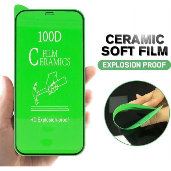 Partner Tele.com 5D Full Glue Ceramic Glass - do Samsung Galaxy A23 5G czarny 13950486 5903396254239