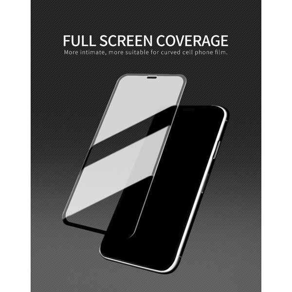 X-One Szkło hartowane X-ONE Full Cover Extra Strong Crystal Clear - do iPhone 13/13 Pro/14 (full glue) czarny 13950518 5903396124280