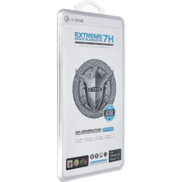 X-One Protektor LCD X-ONE Extreme Shock Eliminator 4th gen. - do iPhone 15 Pro 13950523 5903396215711