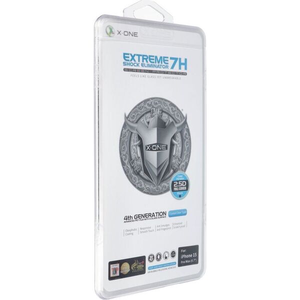 X-One Protektor LCD X-ONE Extreme Shock Eliminator 4th gen. - do iPhone 15 Pro Max 13950530 5903396215728