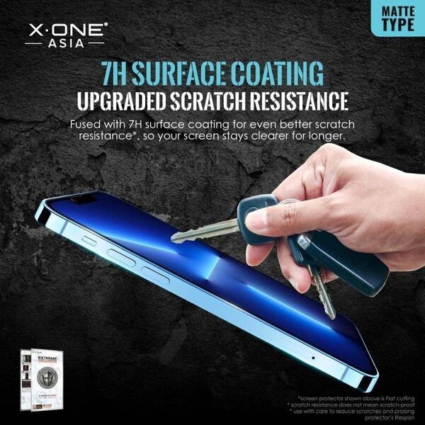 X-One Protektor LCD X-ONE Extreme Shock Eliminator 4th gen. Matowe - do iPhone 14 Pro Max/15 Plus 13950561 5903396208263