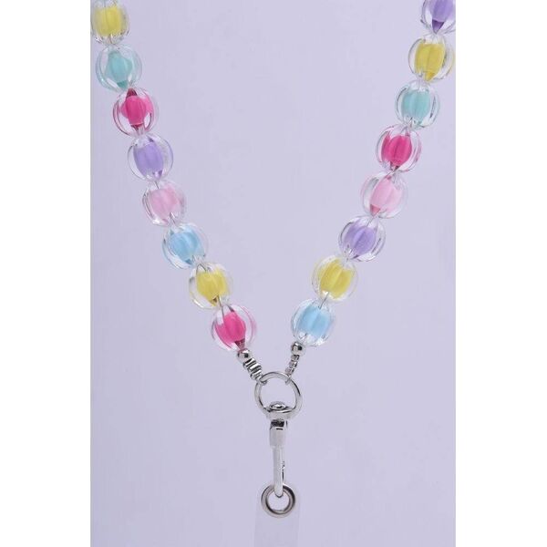 Hurtel Zawieszka COLORFUL do telefonu / długość sznura 120cm (60cm w pętli) / na szyję - mutlicolor 13950568 5903396217876