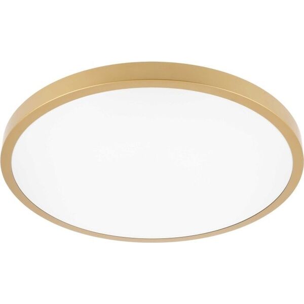Lampa sufitowa GTV Gtv Atol LD-ATOL32W-NW-40 plafon lampa sufitowa 1x32W 2560lm 4000K IP54 złota 13955341 5902801350207