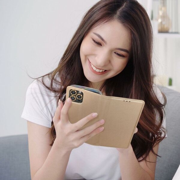 Partner Tele.com Kabura SMART CASE Book do SAMSUNG A15 4G / A15 5G złoty 13956723 5903396229718