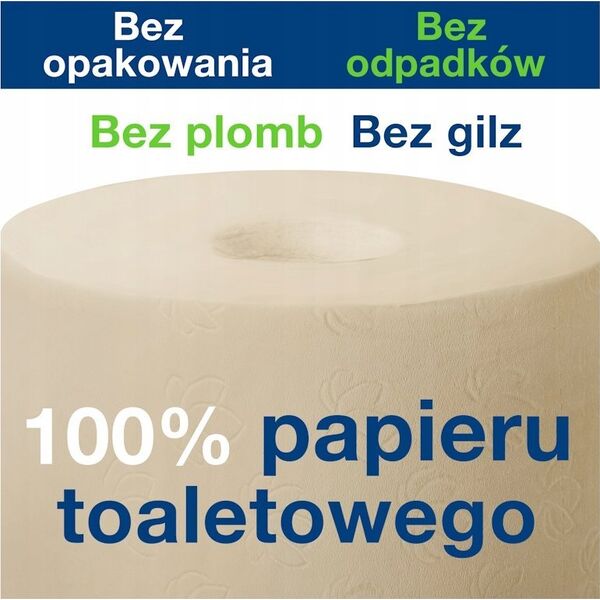 Tork Tork - Papier toaletowy w rolce bez gilzy, T7, Advanced, 2-warstwowy, 36 × 900 odcinków - Naturalny 13957127 7322541848365