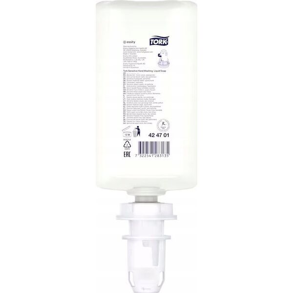 Tork Tork - Łagodne mydło w płynie do skóry wrażliwej, S4 - 1 l 13957129 7322541283135