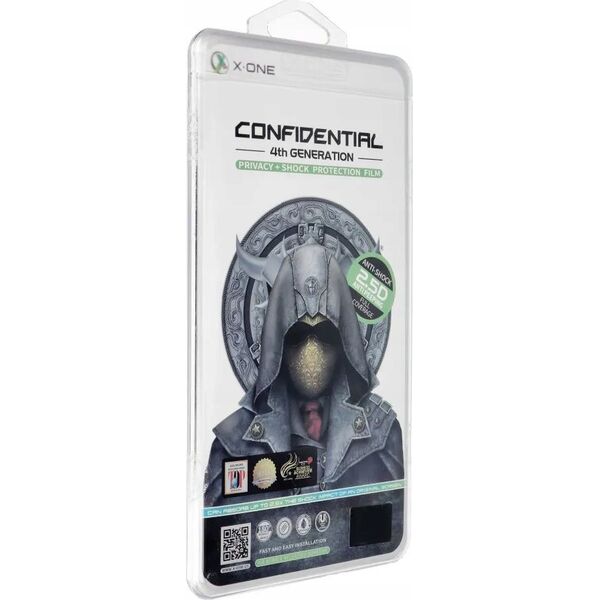 X-One Protektor LCD X-ONE Extreme Shock Eliminator 4th gen. Privacy - do iPhone 15 Plus 13957193 5903396230431