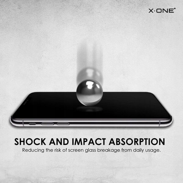 X-One Szkło hartowane X-ONE Full Cover Extra Strong Matowe - do iPhone 15/16 Plus (full glue) czarny 13957197 5903396230752