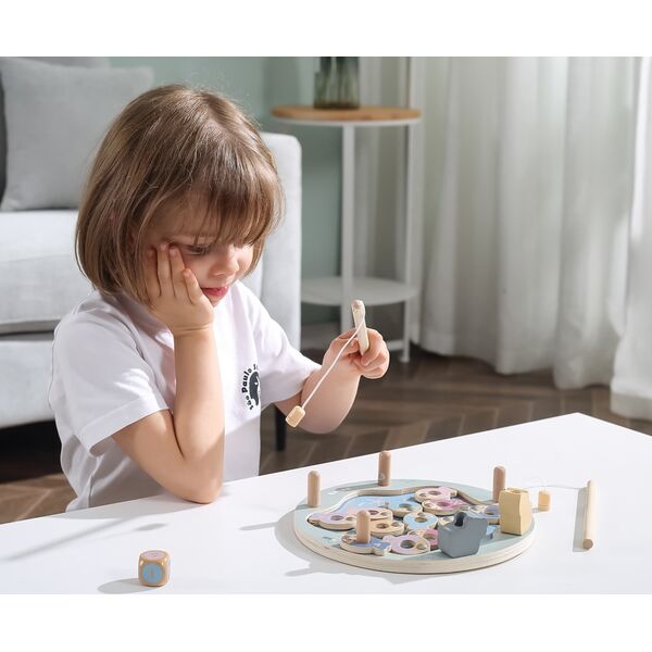 Viga Toys Viga PolarB Drewniana Gra Łowienie Rybek 13960757 6971608440809