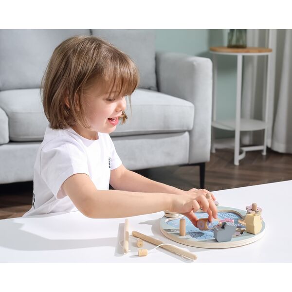 Viga Toys Viga PolarB Drewniana Gra Łowienie Rybek 13960757 6971608440809