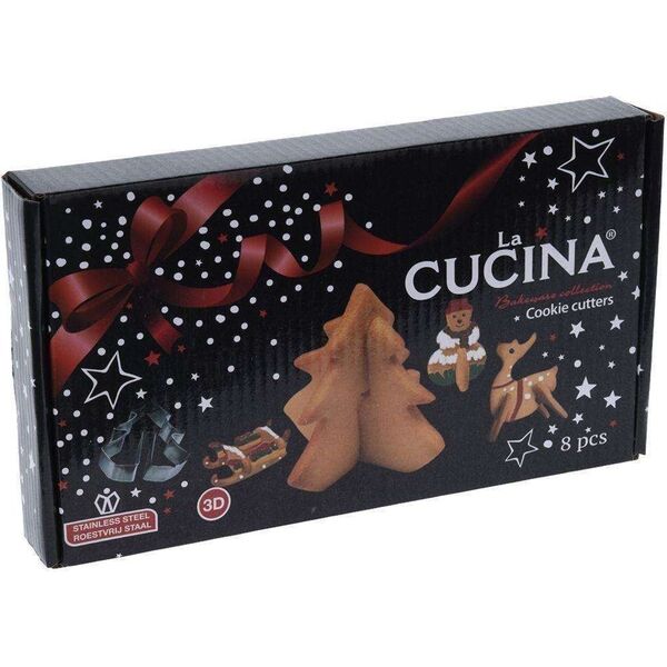 La Cucina Wykrawacze Do Ciasteczek Piernicznków Świątecznych 3d Lumarko! 13961284 8719202617573