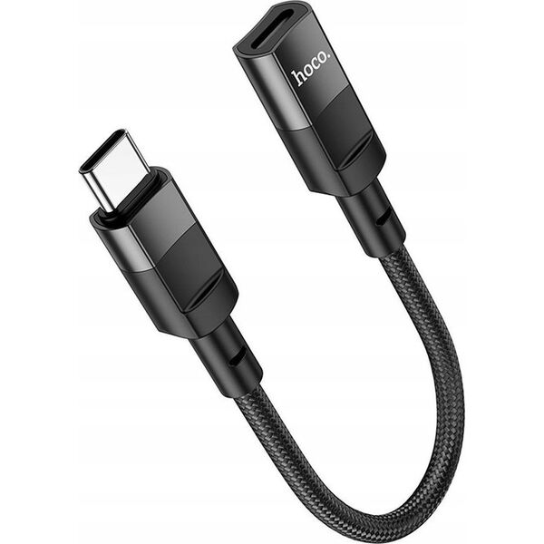 Adapter USB Hoco HOCO adapter OTG Typ C (męski) do Lightning (żeński) 3A U107 0,1 m czarny 13961643 6931474789983