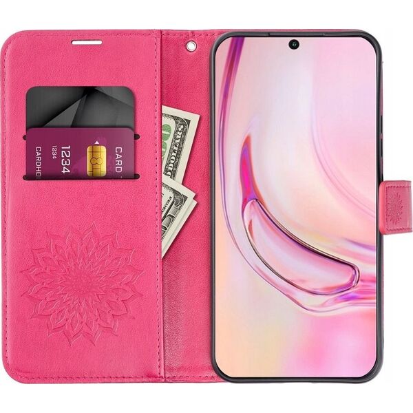 OEM Kabura MEZZO Book do XIAOMI Redmi 13C / POCO C65 mandala magenta 13961851 5903396256660